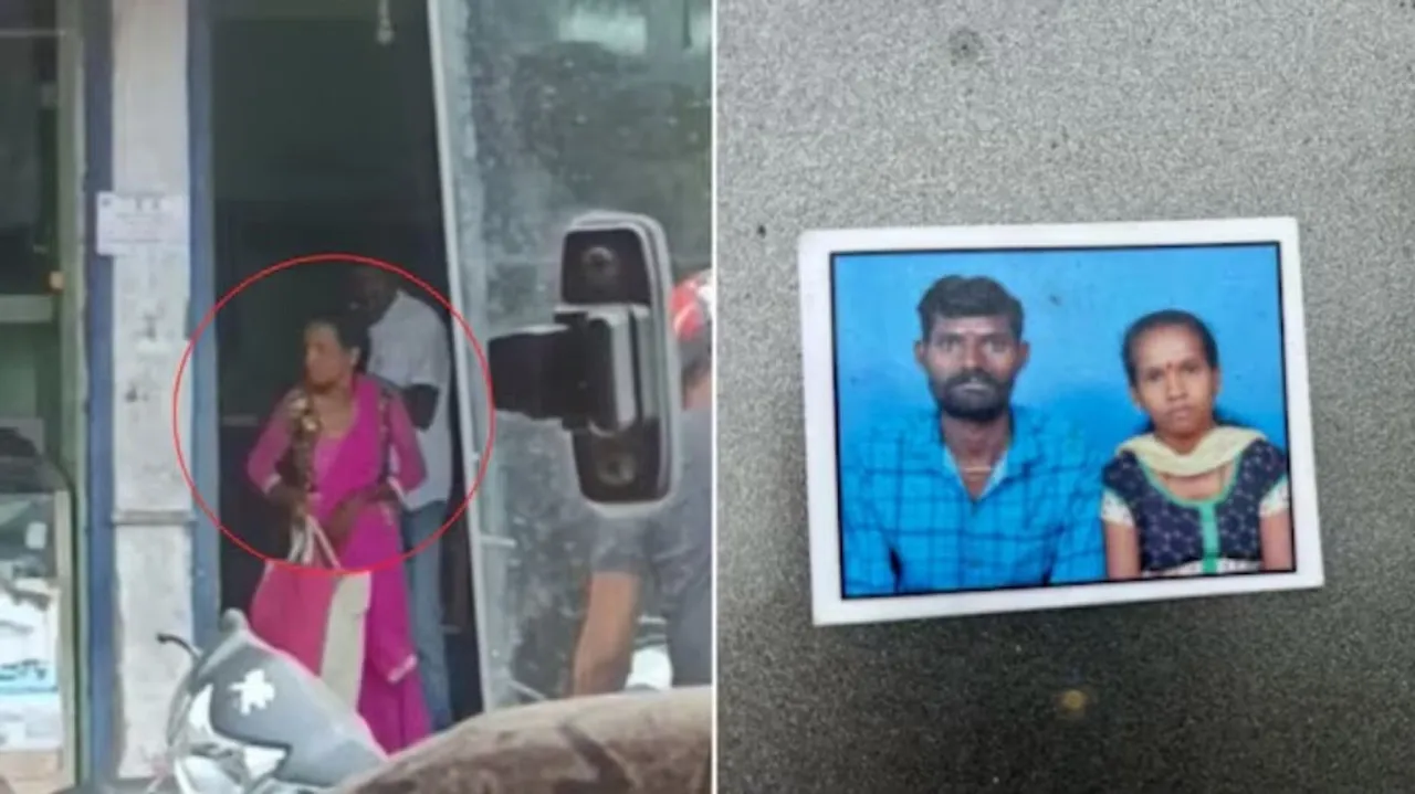 Kurubara Suresh and his wife