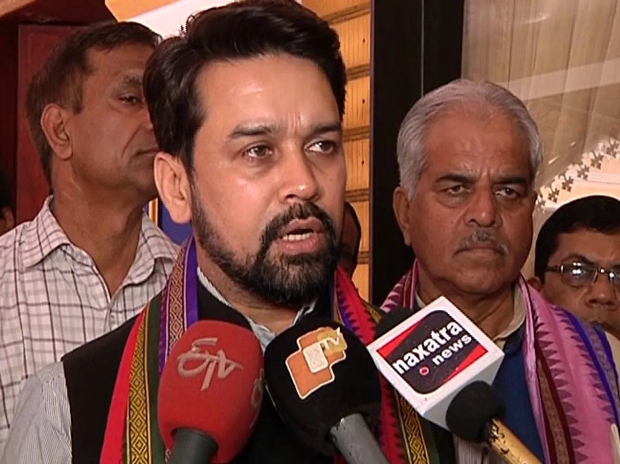 ଅନ୍ତର୍ଜାତୀୟ ମ୍ୟାଚ୍‌ ଆୟୋଜନ ନେଇ ବୋତଲ ପିଙ୍ଗା ଘଟଣା ପ୍ରତିବନ୍ଧକ ସାଜିବନି: ଅନୁରାଗ ଠାକୁର