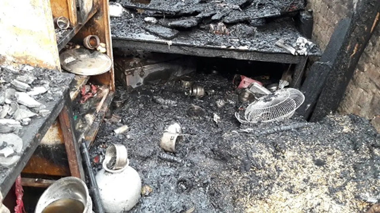 ଢେଙ୍କାନାଳ: ଘରେ ନିଆଁ ଲାଗି ୬ ଶିଶୁ ଆହତ