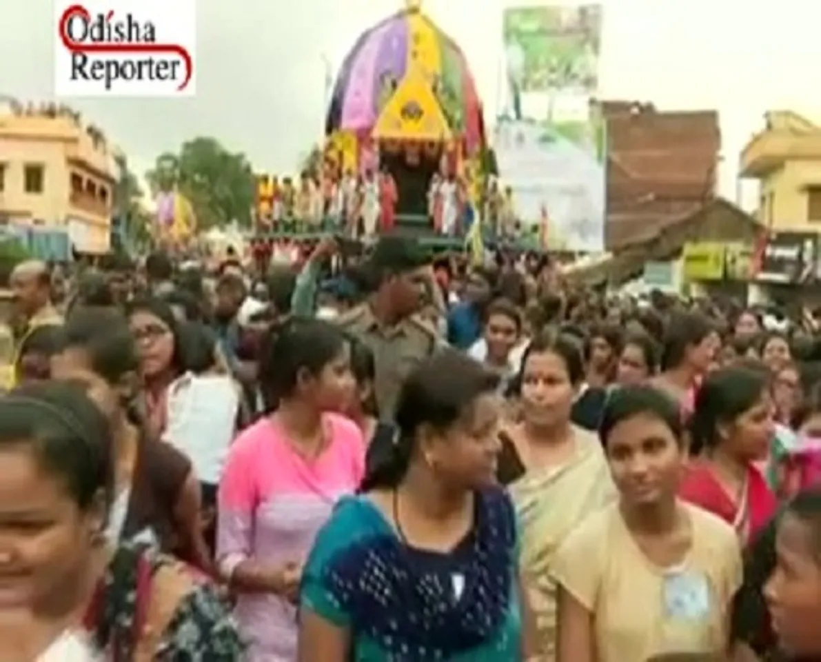 ଦ୍ୱିତୀୟ ଶ୍ରୀକ୍ଷେତ୍ରରେ ଦେବୀ ସୁଭଦ୍ରାଙ୍କ ରଥ ଟାଣିଲେ ମହିଳା