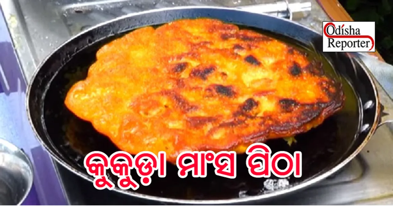 ବାଃ ବାଃ... କୁକୁଡ଼ା ମାଂସ ପିଠା