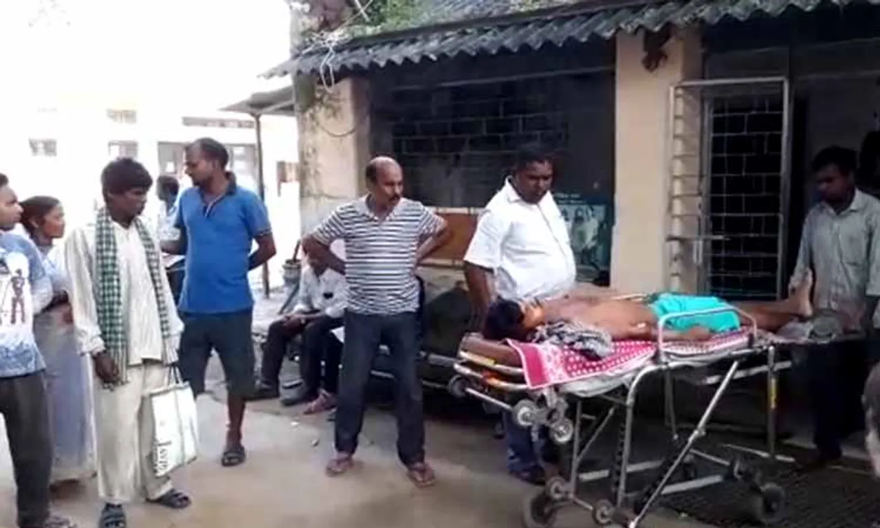 ମୋବାଇଲ ବ୍ୟାଟେରୀ ଫାଟି ଯୁବକ ଗୁରୁତର