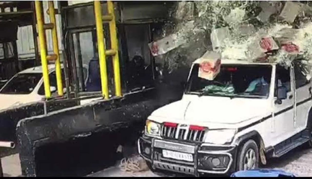 ଟୋଲ୍‌ପ୍ଲାଜାରେ ମାଡ଼ିଗଲା ବିୟର ବୋଝେଇ ଟ୍ରକ୍‌, ଆଉ ତା’ପରେ... ଦେଖନ୍ତୁ ଭିଡିଓ