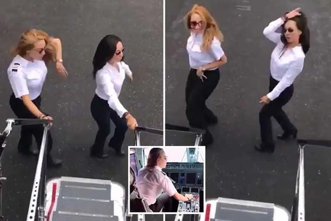 କିମିଆ କରୁଛି କିକି : ଚଳନ୍ତା ବିମାନ ସହ ତାଳ ଦେଇ ନାଚିଲେ ମହିଳା ପାଇଲଟ, ଦେଖନ୍ତୁ ଭିଡିଓ