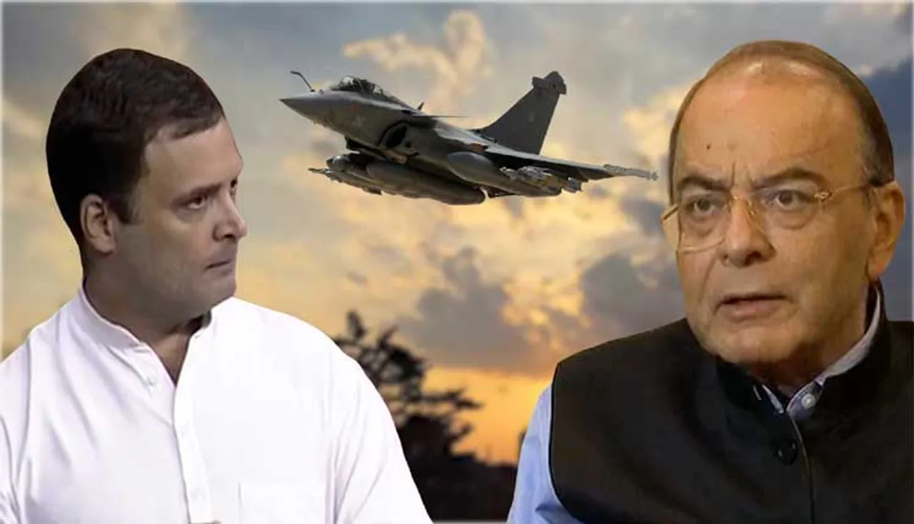 ରାଫେଲ ମାମଲା: ରାହୁଲଙ୍କ 'ଗୁପ୍ତ ବୁଝାମଣା'କୁ ନେଇ ଜେଟଲୀଙ୍କ ଆକ୍ଷେପ 