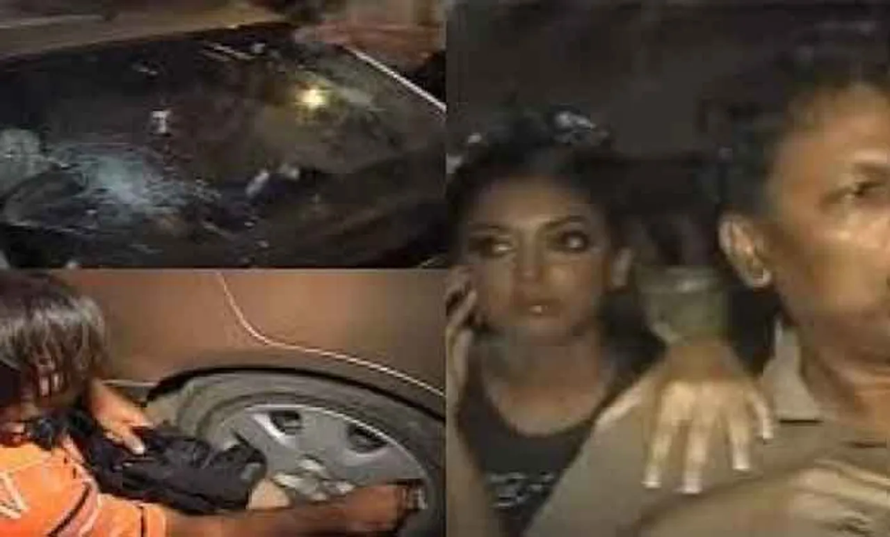 ତନୁଶ୍ରୀଙ୍କ ଉପରେ ଆକ୍ରମଣର ଭିଡିଓ ଭାଇରାଲ,  କିଏ କାର୍‌ କାଚ ଭାଙ୍ଗୁଛି ତ’ ଆଉ କିଏ ଲିକ୍‌ କରୁଛି , ଦେଖନ୍ତୁ ଭିଡିଓ