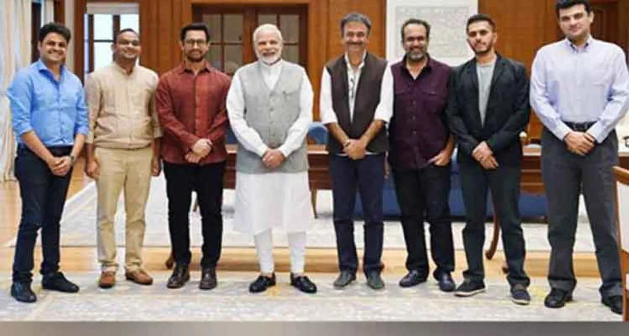 ପ୍ରଧାନମନ୍ତ୍ରୀ ମୋଦୀଙ୍କୁ ଭଟିଲେ ଆମୀର ଖାନ୍‌, ଏମିତି କଲେ ଆଲୋଚନା