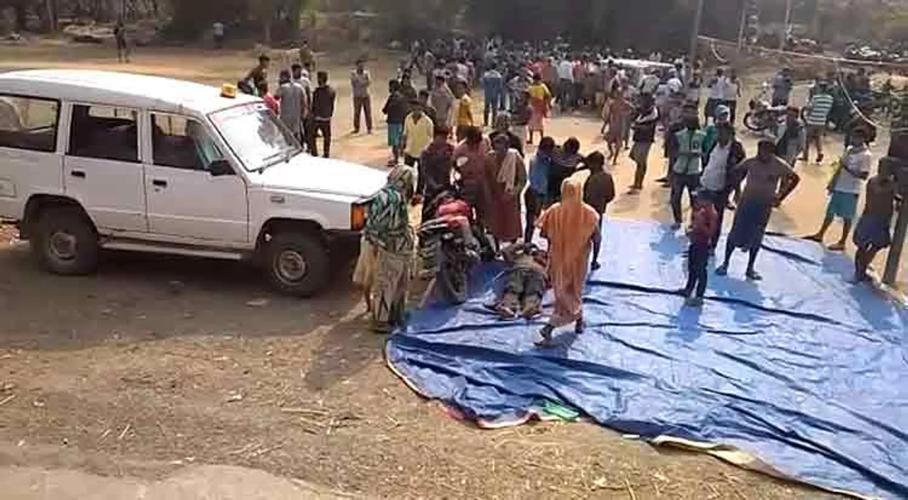 ଅସନ୍ତୁଷ୍ଟ ଗାଁ ଲୋକେ ଚୋରକୁ ବାନ୍ଧି ରଖିଥିଲେ, ପୁଲିସକୁ ଅଟକାଇଲେ