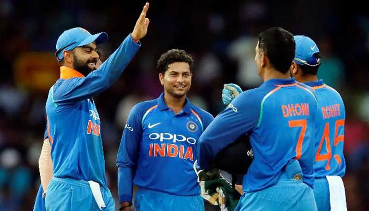 ଧୋନିଙ୍କ କଥା ମାନିଲେ, ବୋଲ୍ଟଙ୍କୁ ଆଉଟ୍‌ କଲେ କୁଲଦୀପ, ଦେଖନ୍ତୁ ଭିଡିଓ