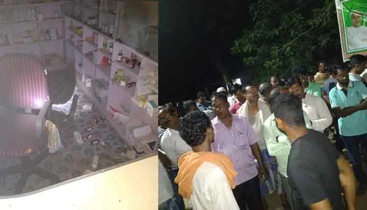 ଦୋକାନ ଉପରେ ଘନ ଘନ ବୋମା ମାଡ଼