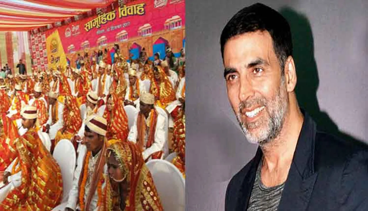 ବିବାହ ପାଇଁ ୧୦୦ କନ୍ୟାଙ୍କୁ ଅକ୍ଷୟ କୁମାର ଦେଲେ କୋଟିଏ ଟଙ୍କା