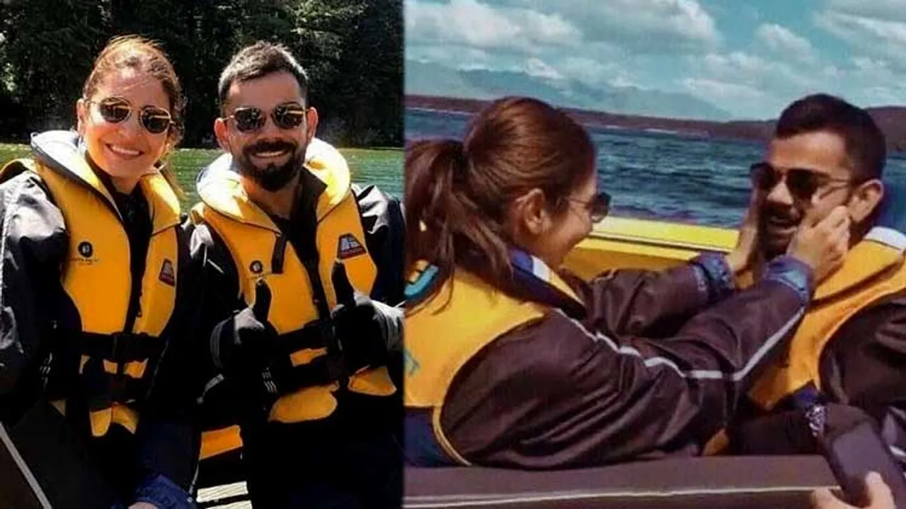 ବିରାଟ ଅନୁଷ୍କାଙ୍କ ରୋମାଣ୍ଟିକ୍‌ ଭିଡ଼ିଓ ଭାଇରାଲ୍‌