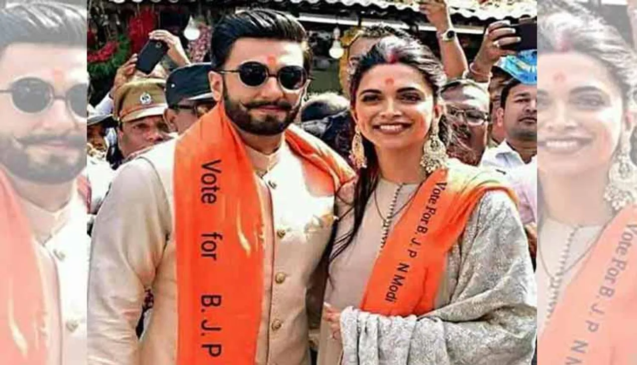 କ’ଣ ବିଜେପି ପାଇଁ ପ୍ରଚାର କରୁଛନ୍ତି ଦୀପିକା-ରଣବୀର୍‌?