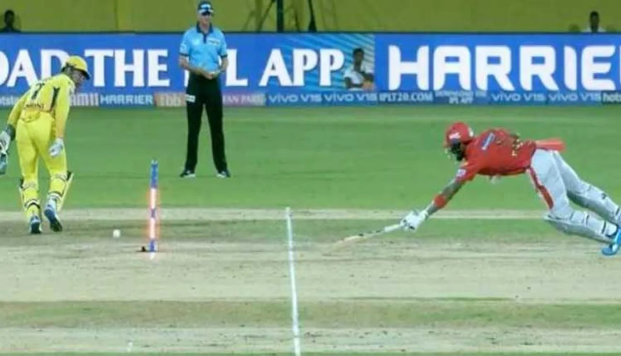 କ୍ରିଜ୍‌ ବାହାରେ ଥିଲେ ରାହୁଲ, ଥ୍ରୋ ୱିକେଟ୍‌ରେ ବାଜିଲା, କିନ୍ତୁ ନଟଆଉଟ୍‌