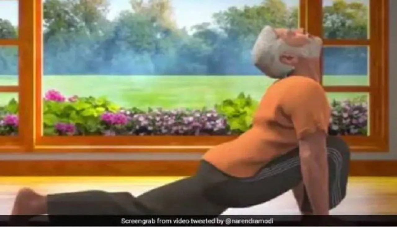 ପ୍ରତିଦିନ ‘ସୂର୍ଯ୍ୟ ନମସ୍କାର’ କରି ରୁହନ୍ତୁ ସୁସ୍ଥ, ପ୍ରଧାନମନ୍ତ୍ରୀ ଶେଆର୍‌ କଲେ ଆଉ ଏକ ଯୋଗ ଭିଡିଓ