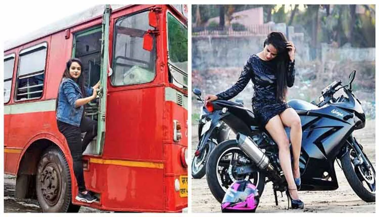 ବସ୍‌ ଚଳାଉଛନ୍ତି ୨୪ ବର୍ଷିୟା ମେକାନିକାଲ୍‌ ଇଞ୍ଜିନିୟର୍‌