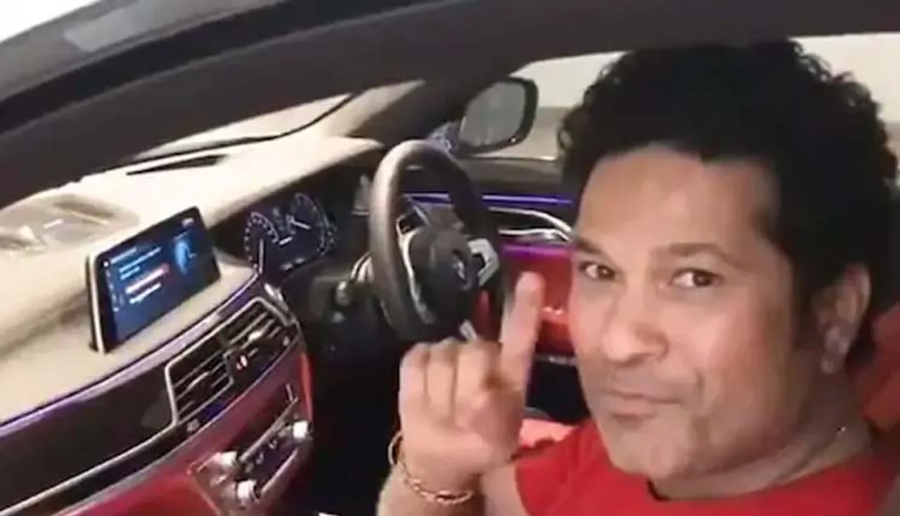 ବିନା ଡ୍ରାଇଭରରେ ଚାଲିଲା ସଚିନଙ୍କ କାର୍‌, ଦେଖନ୍ତୁ ଭିଡିଓ