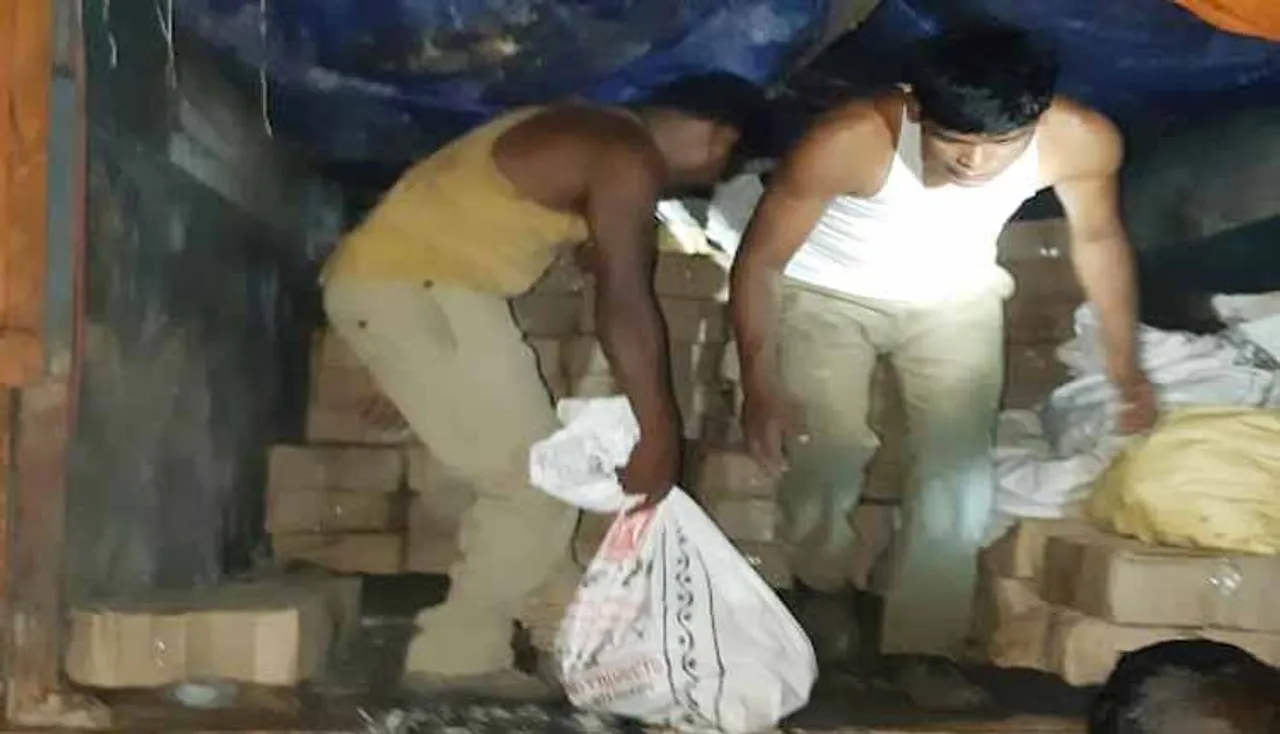 ୩୦୦ ପେଟି ବିଦେଶୀ ମଦ ଜବତ