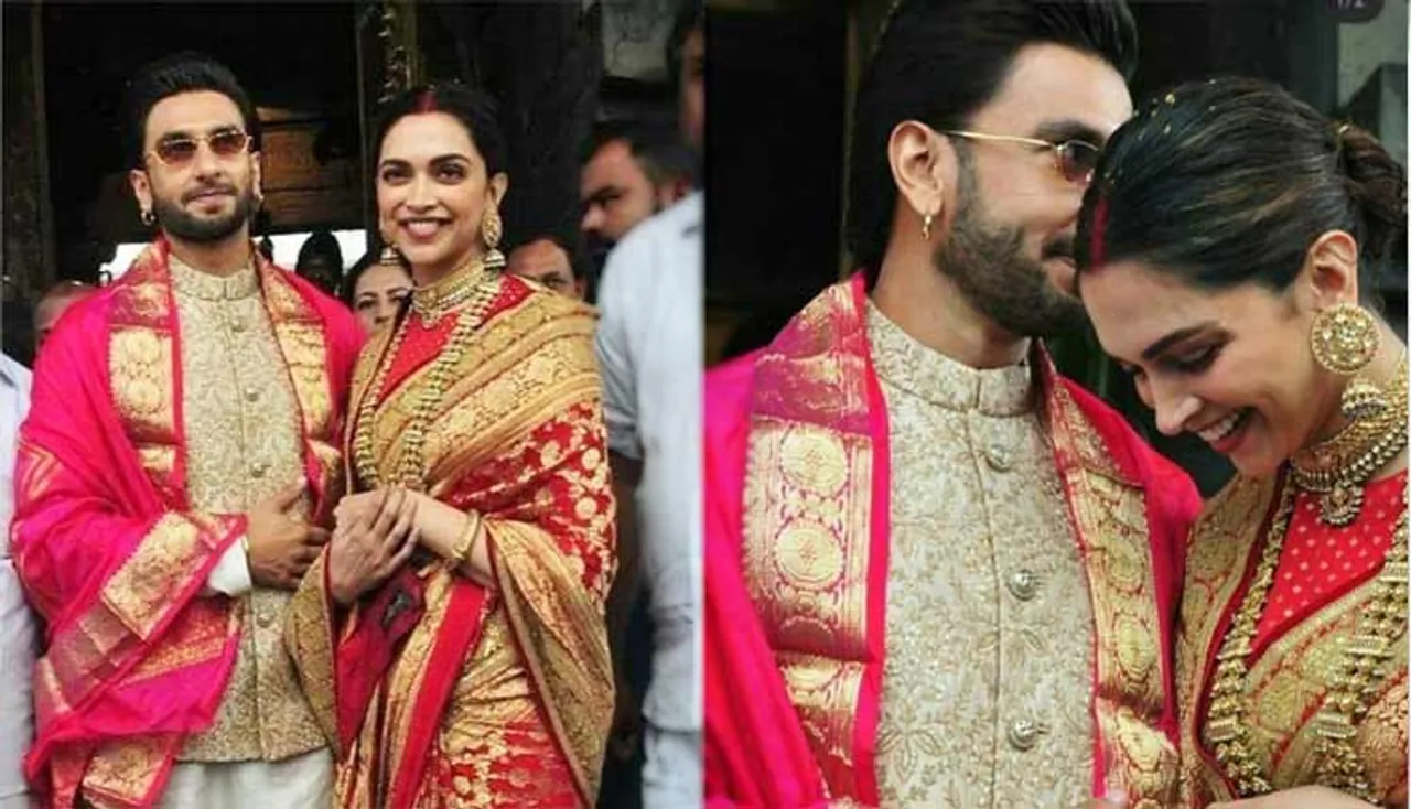 ବରକନ୍ୟା ବେଶରେ ତିରୁପତିରେ ପହଞ୍ଚିଲେ ଦୀପ୍‌-ବୀର୍‌