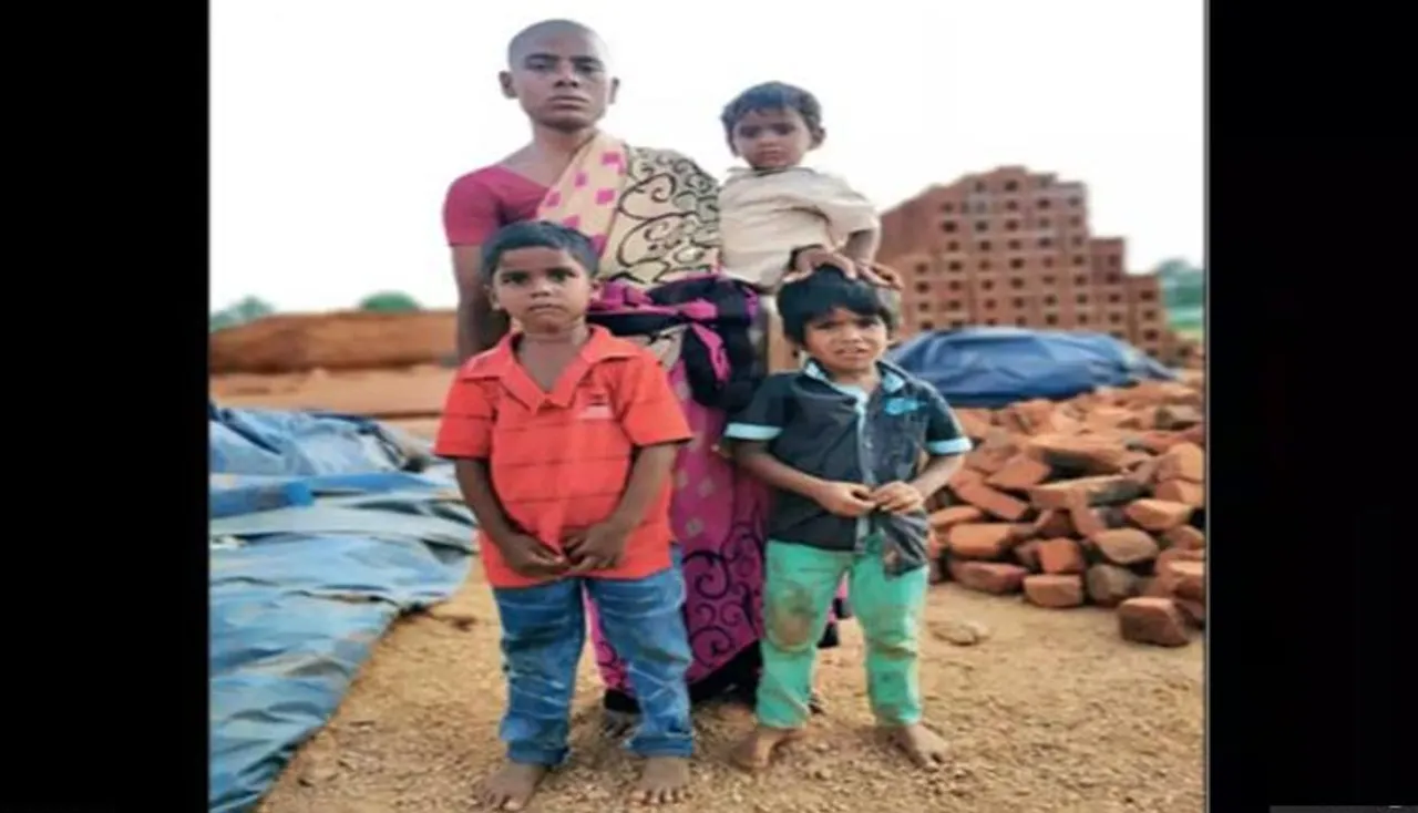 ତିନି ପିଲାଙ୍କୁ ଖାଇବାକୁ ଦେବାକୁ ୧୫୦ ଟଙ୍କାରେ ଚୁଟି ବିକିଲେ ମହିଳା