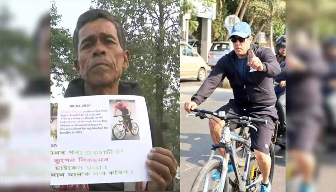 ସଲମାନ୍‌ଙ୍କୁ ଭେଟିବାକୁ ୬୦୦ କିଲୋମିଟର ସାଇକେଲ୍‌ ଚଲାଇ ଆସିଲେ ଫ୍ୟାନ୍‌