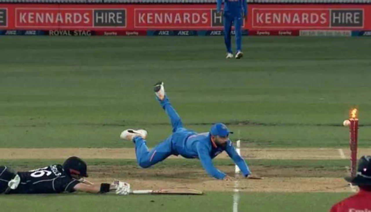 ଆଖି ଲାଖିଗଲା ଭଳି ରନ୍‌ ଆଉଟ୍‌ କଲେ ବିରାଟ, ଦେଖନ୍ତୁ ଭିଡିଓ