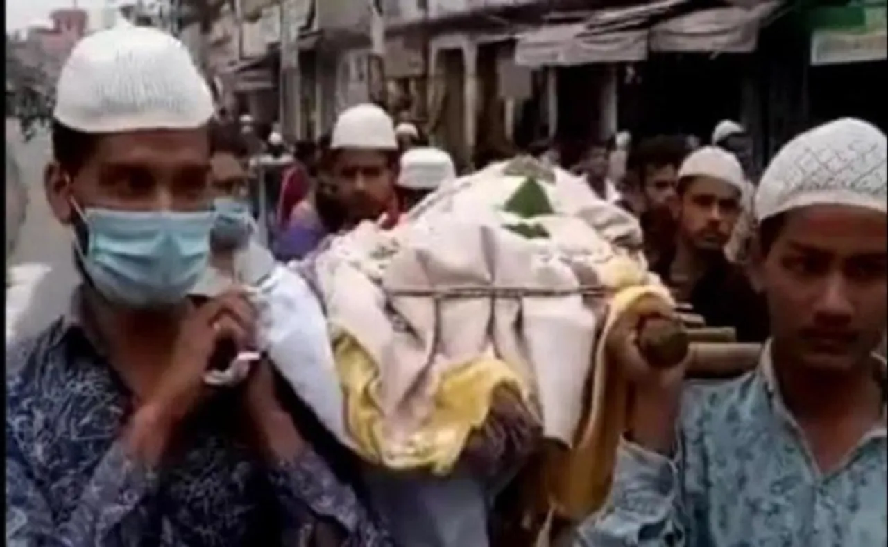 ହିନ୍ଦୁ ରୀତିନୀତିରେ ଅନ୍ତିମ ସଂସ୍କାର କଲେ ମୁସଲମାନ