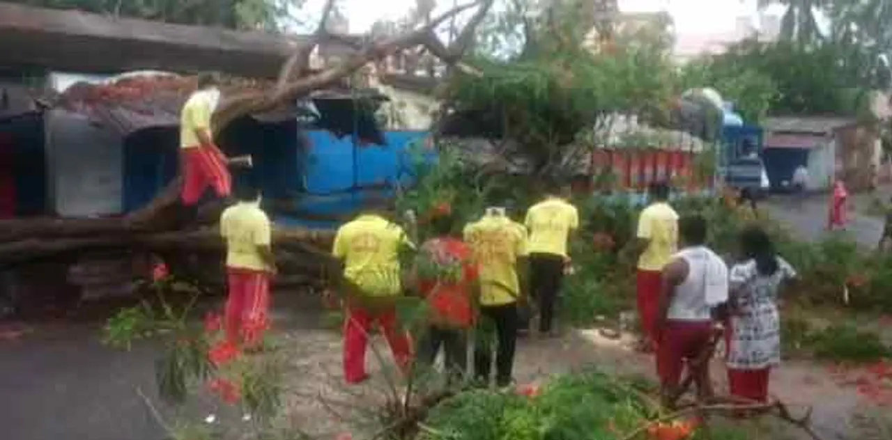 ଭୁବନେଶ୍ୱରରେ କାଳ ବୈଶାଖୀ ପ୍ରଭାବରେ ବର୍ଷା