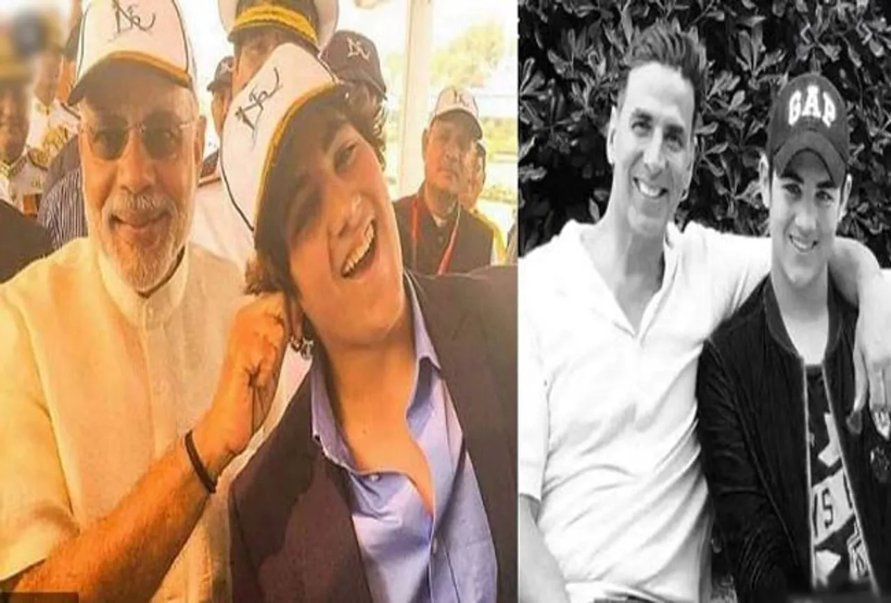 କାହିଁକି ଅକ୍ଷୟ କୁମାରଙ୍କ ପୁଅର କାନ ଧରିଲେ ମୋଦି ?