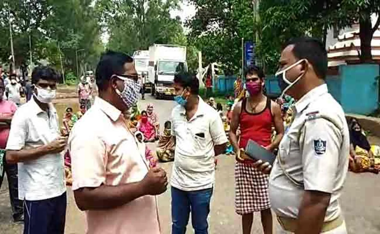 କଣ୍ଟେନମେଣ୍ଟ ଜୋନ ଘୋଷଣା କରି ଧରାଛୁଆଁ ଦେଲେନି ; ତାତିଲେ ଲୋକେ