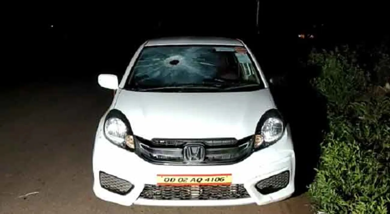 ଆଇଓସିଏଲ୍ ପ୍ଲାଣ୍ଟ ମ୍ୟାନେଜରଙ୍କ କାର୍‌ ଉପରକୁ ବୋମାମାଡ଼