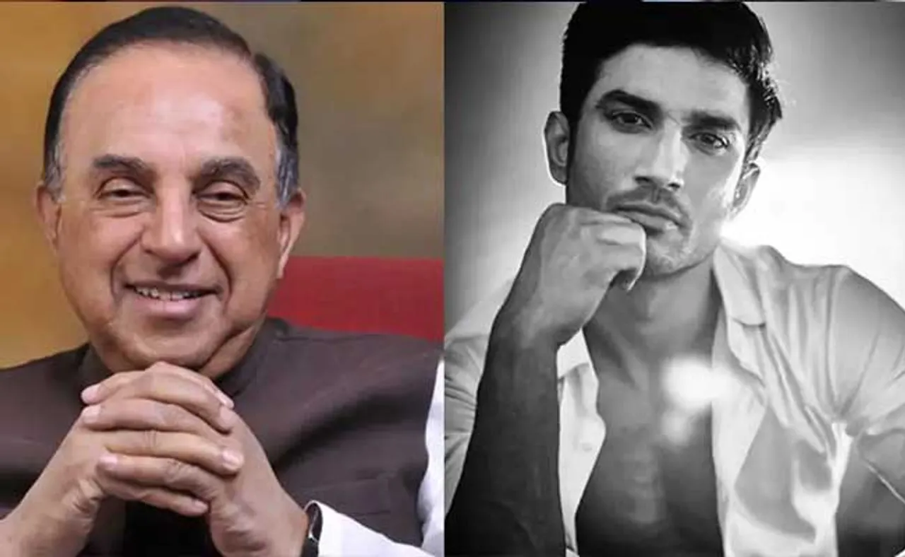 ସୁଶାନ୍ତଙ୍କ ମୃତ୍ୟୁକୁ ହତ୍ୟା କହିଲେ ସୁବ୍ରମଣିୟମ ସ୍ୱାମୀ, ଦେଲେ ଏହି ସବୁ ପ୍ରମାଣ