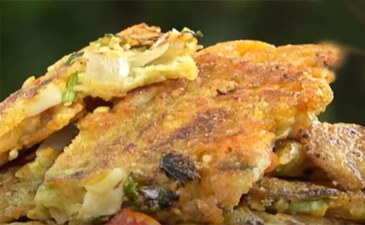 କଖାରୁ ଫୁଲ ଅଣ୍ଡା ଚାଟ- Kakharu phula egg chat