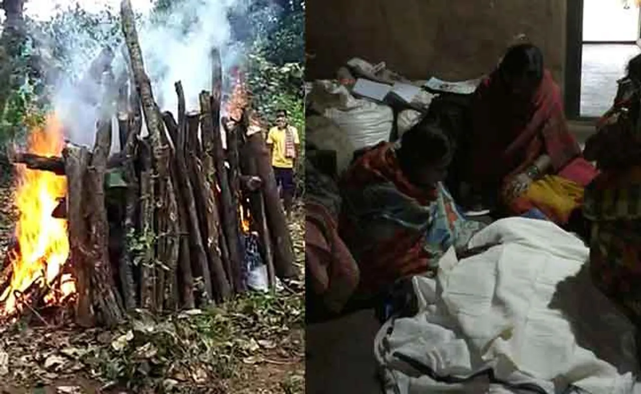 ସରିଲା କାଳିଆର ଶେଷକୃତ୍ୟ