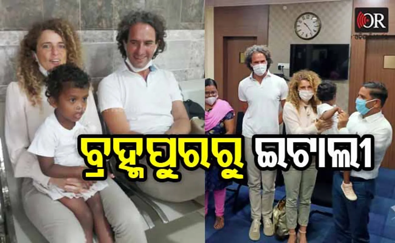 ଅନାଥ ସ୍ନେହାକୁ କୋଳେଇ ନେଲେ ବିଦେଶୀ ଦମ୍ପତି