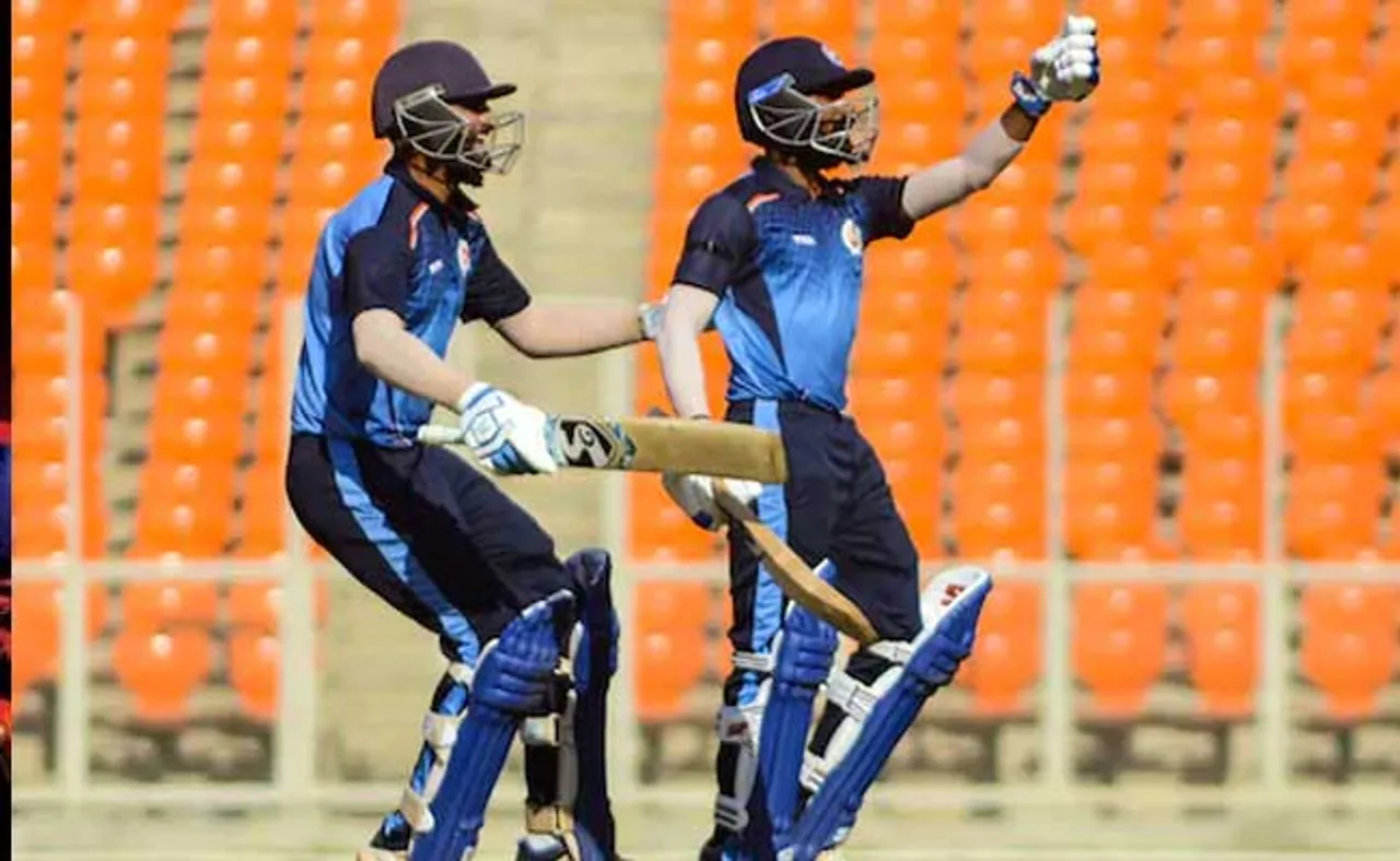 ଶେଷ ବଲ୍‌ରେ ଛକା ମାରି ଦଳକୁ ସେମିରେ ପହଞ୍ଚାଇଲେ ବିଷ୍ଣୁ