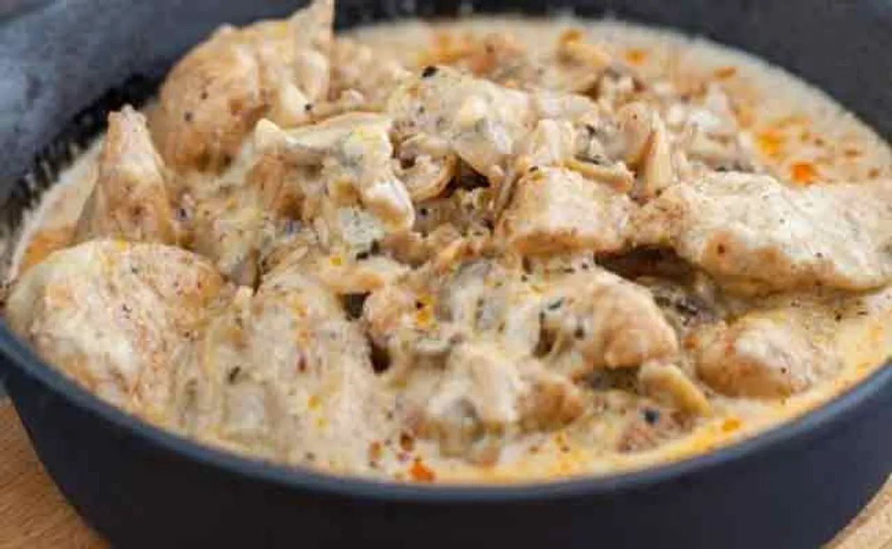 ଘରେ ପ୍ରସ୍ତୁତ କରନ୍ତୁ କ୍ରିମି ଚିକେନ