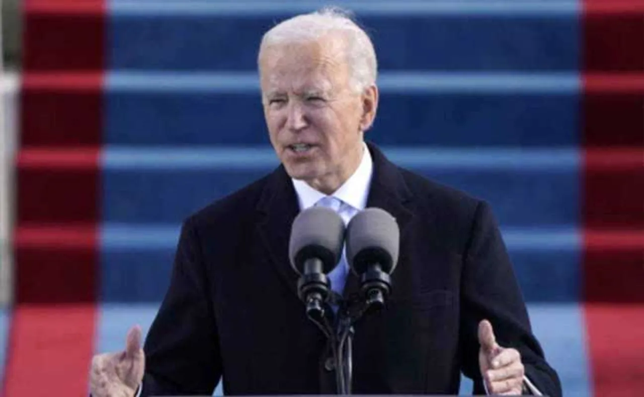 ରାଷ୍ଟ୍ରପତି ଭାବେ ଶପଥ ନେବା ପରେ କ’ଣ କହିଲେ ବାଇଡେନ