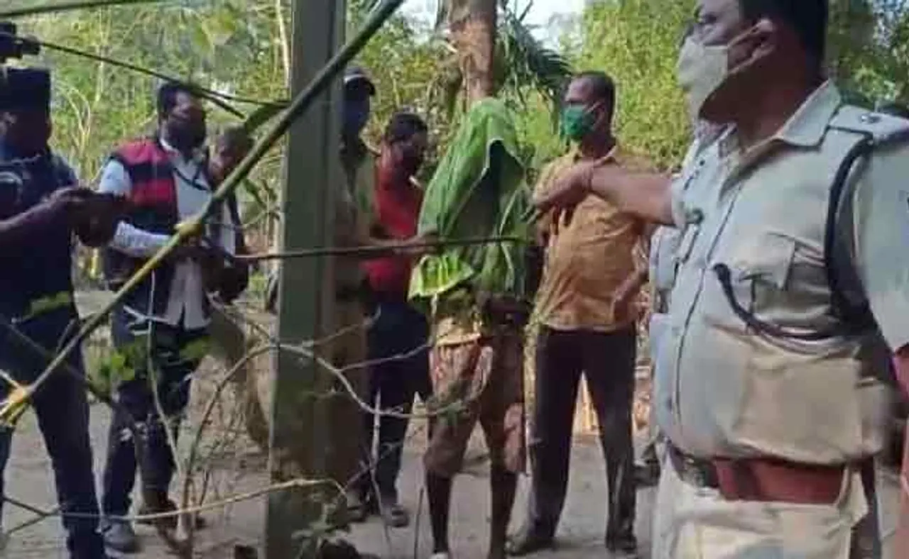 ମାହାଙ୍ଗା ଡବଲ ମର୍ଡର;  ମୁଖ୍ୟ ଅଭିଯୁକ୍ତକୁ ନେଇ ସିନ୍‌ ରିକ୍ରିଏଟ‌ କଲା ପୁଲିସ୍‌