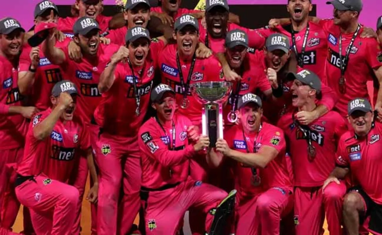 କ୍ରମାଗତ ଭାବେ ଦ୍ୱିତୀୟ ଥର ବିଗ ବାଶ ଲିଗ୍‌ ଜିତିଲା ସିଡନୀ ସିକ୍ସର୍ସ