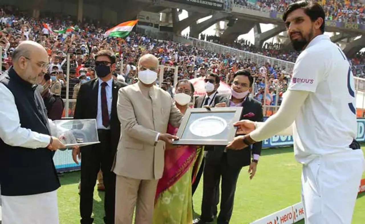 ଈଶାନ୍ତଙ୍କୁ ସମ୍ମାନିତ କଲେ ରାଷ୍ଟ୍ରପତି ଓ ଗୃହ ମନ୍ତ୍ରୀ