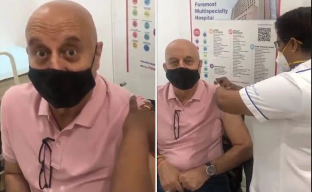 ଟିକା ନେବା ଆଗରୁ ମନ୍ତ୍ର ପଢ଼ିଲେ ଅନୁପମ