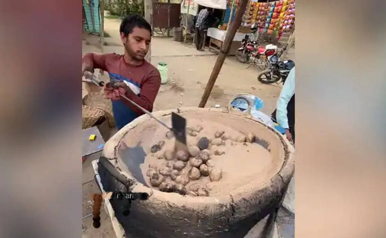 କେବେ ଖାଇଛନ୍ତି କି? ତତଲା ବାଲିରୁ ତିଆରି ଷ୍ଟ୍ରିଟ୍‌ ଫୁଡ୍‌