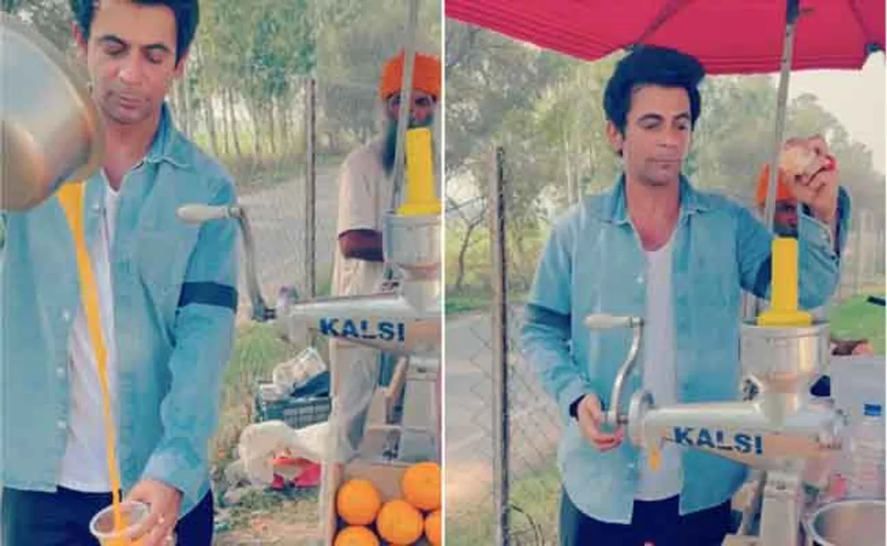 ରାସ୍ତା କଡ଼ରେ ଜୁସ୍ ବିକିଲେ ପ୍ରସିଦ୍ଧ କମେଡିଆନ୍