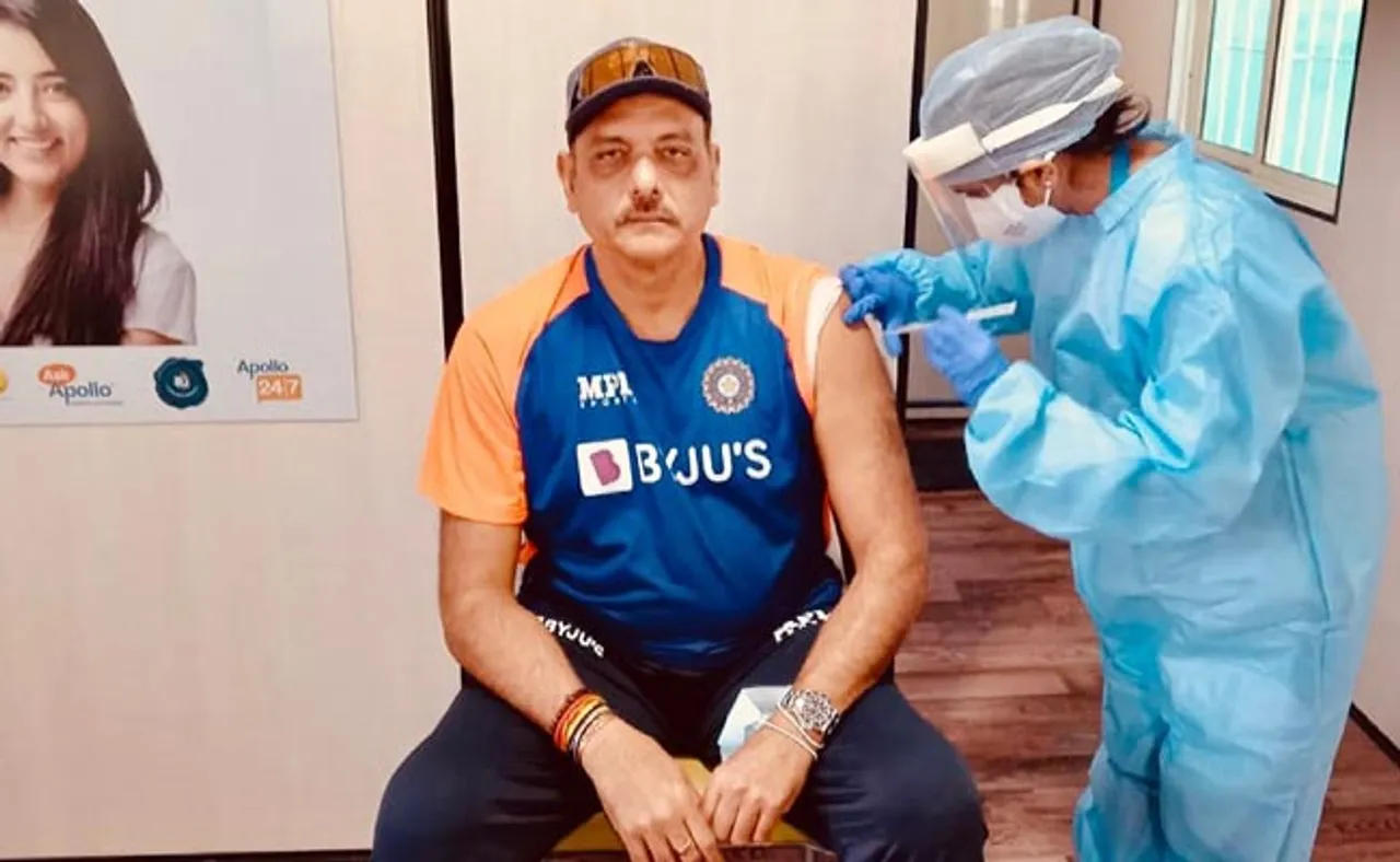 ଟିକା ନେଲେ ଟିମ୍ ଇଣ୍ଡିଆ କୋଚ୍ ରବି ଶାସ୍ତ୍ରୀ