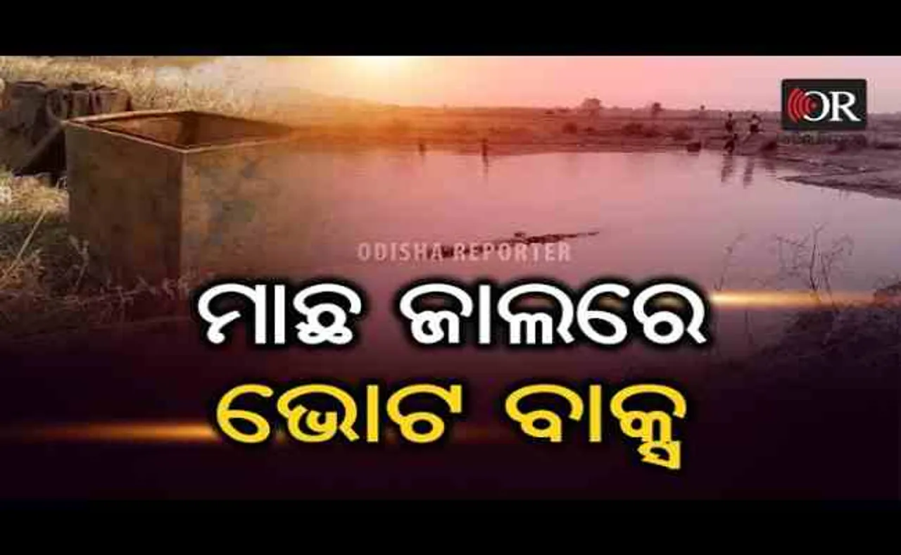 ମାଛ ଜାଲରେ ଭୋଟ୍ ବାକ୍ସ