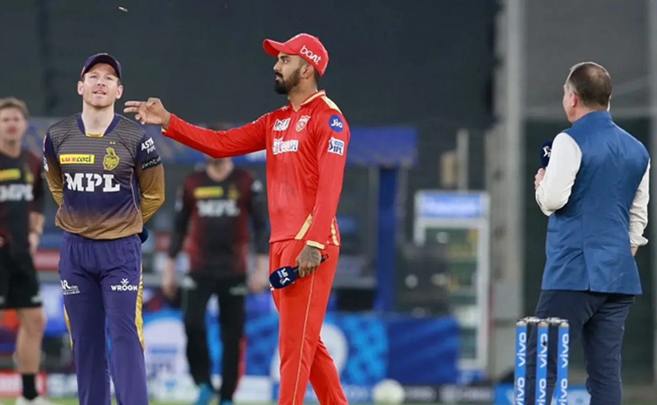 ମୋଦି ଷ୍ଟାଡିୟମରେ ଟସ୍ ଜିତିଲେ ମୋର୍ଗାନ୍, ପ୍ରଥମେ ବ୍ୟାଟିଂ କରିବ ପଞ୍ଜାବ