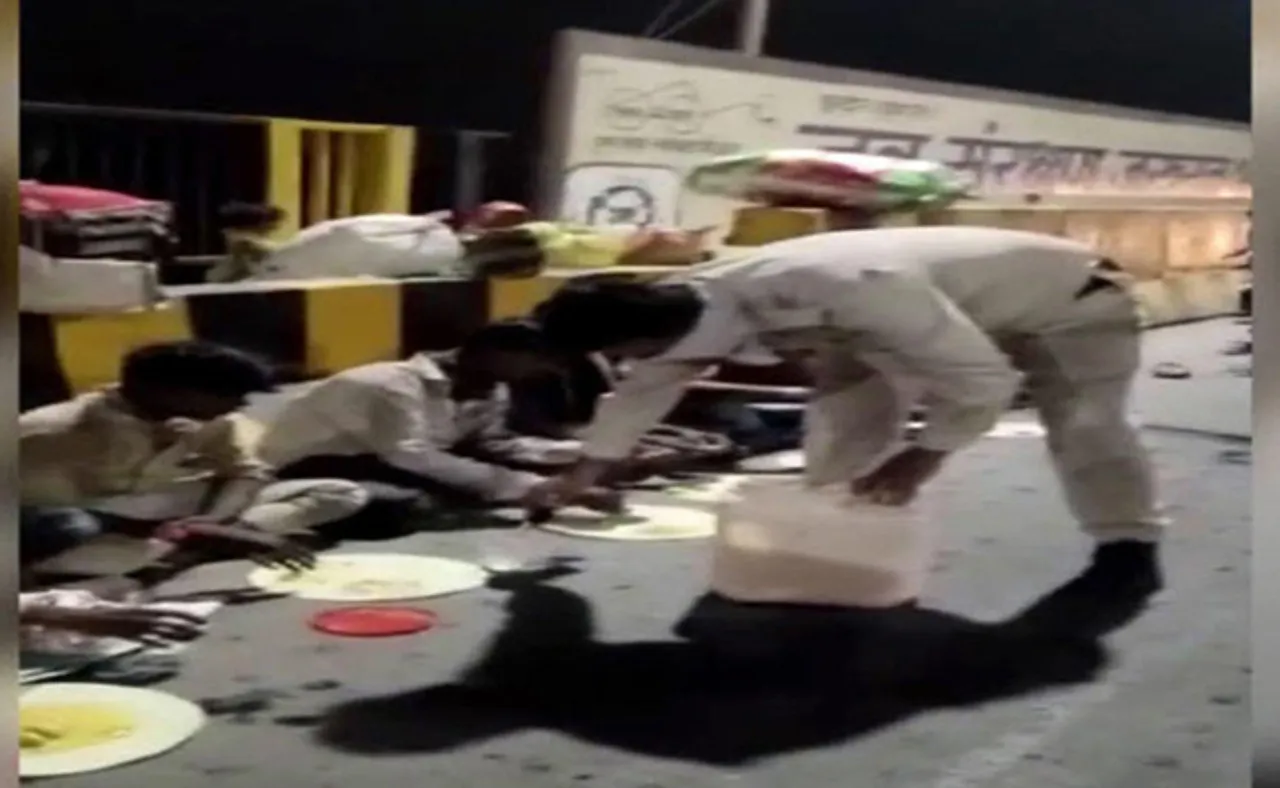 ମହାନତା ଦେଖାଇଲେ ପୁଲିସ, ପ୍ରବାସୀଙ୍କୁ ବାଣ୍ଟିଲେ ଖାଦ୍ୟ ଓ ଟଙ୍କା