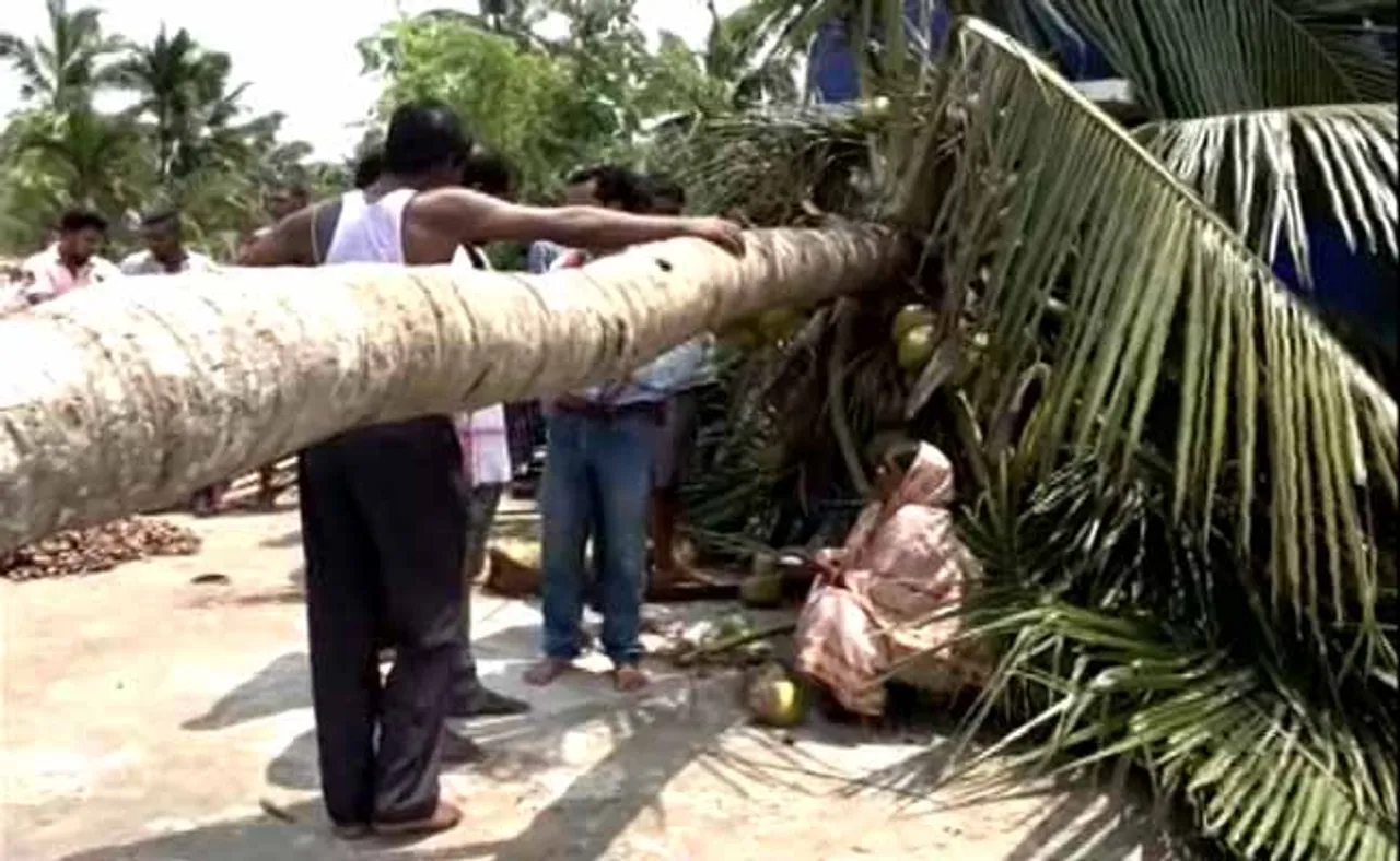 ପାରାଦୀପ, କୁଜଙ୍ଗ, ଏରସମା ଅଞ୍ଚଳରେ କାଳବୈଶାଖୀର ତାଣ୍ଡବ