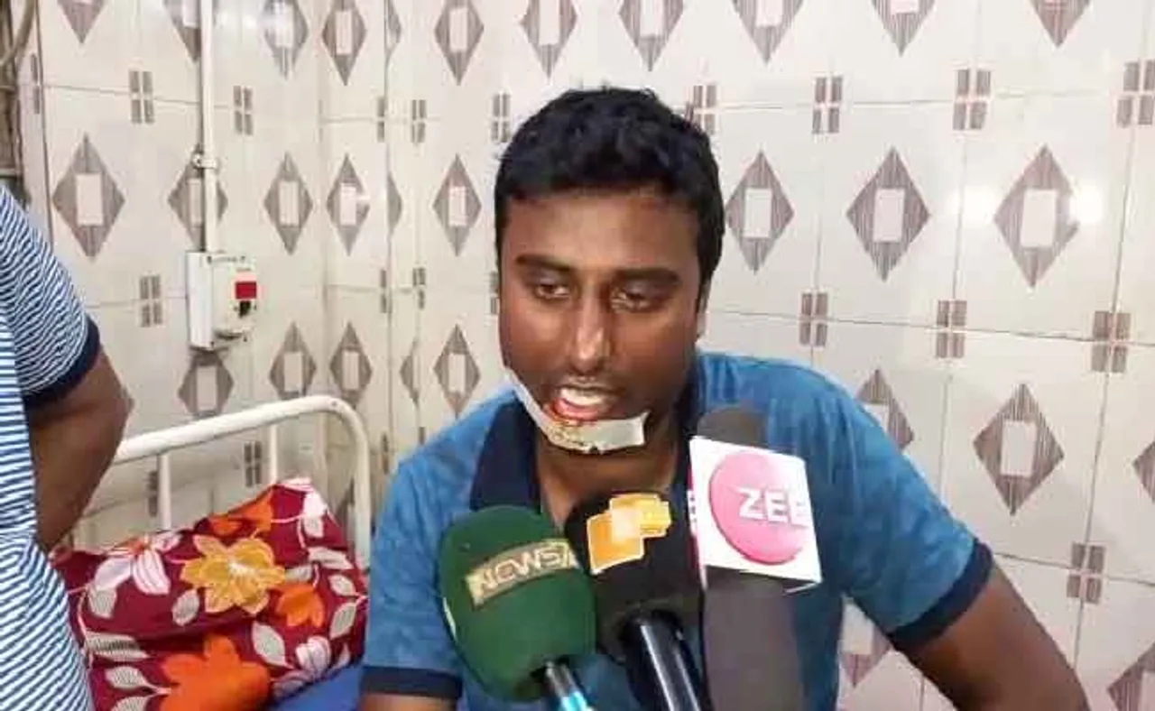 ‘ମୋ ମୁହଁକୁ ଗଞ୍ଜିରେ ଘୋଡ଼ାଇ ପାଇପ୍‌ରେ ପିଟିଲେ’